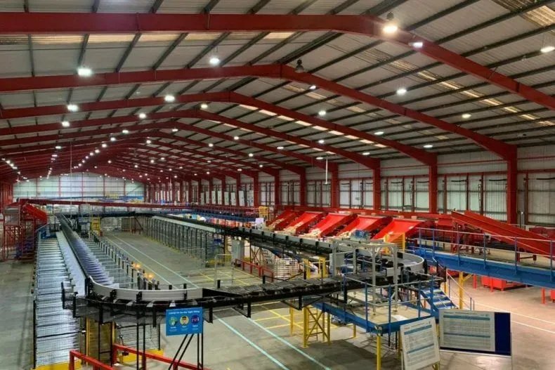 Automated Parcel Facility Sortation