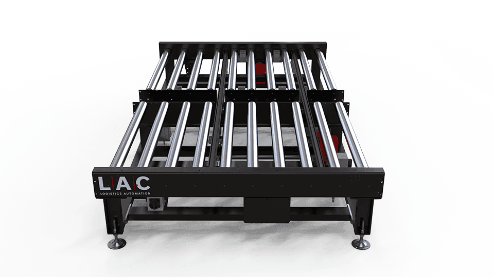 Twin transfer with rollers