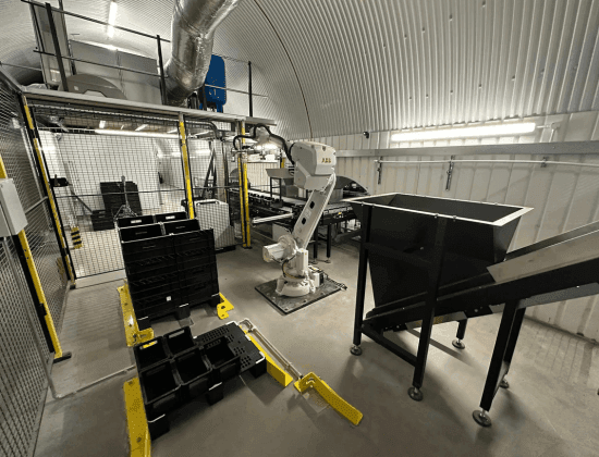 Entocycle case study: robotic and automated handling system for insect farming
